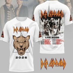 Def Leppard Live Tour 2026 Limited Edition T-Shirt