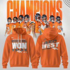 Denver Broncos 2025 AFC West Champions Special Shirt Collection