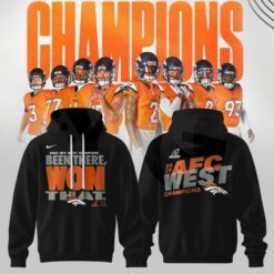 Denver Broncos 2025 AFC West Champions Special Shirt Collection