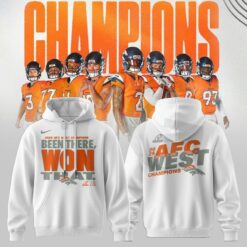 Denver Broncos 2025 AFC West Champions Special Shirt Collection 3