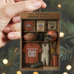 Denver Broncos NFL Football Locker Limited Edition Ornament 3