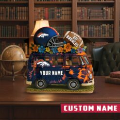 Denver Broncos Van Bus Special Home Decor Gift Acrylic Plaque
