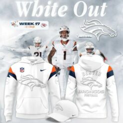 Denver Broncos White Out Special Hoodie Collection 3