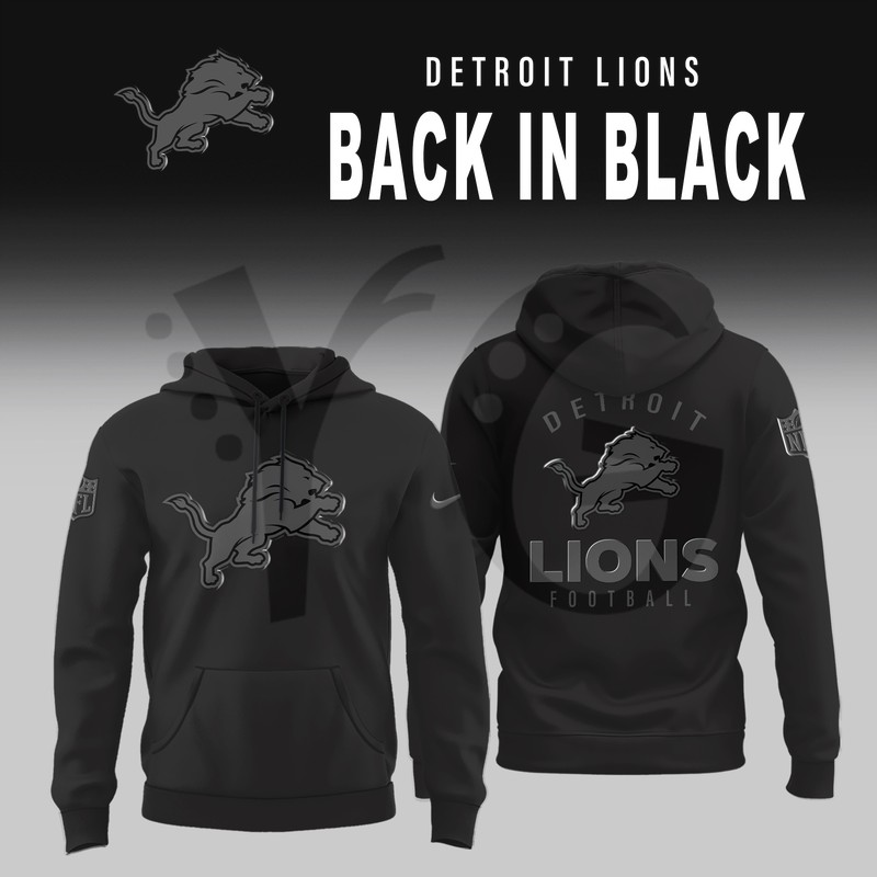 Detroit Lions 2025 Back In Black Limited Edition Shirt Collection Detroit Lions 2025 Back In Black Limited Edition Shirt Collection