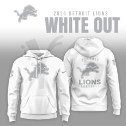 Detroit Lions 2026 White Out Limited Edition Collection