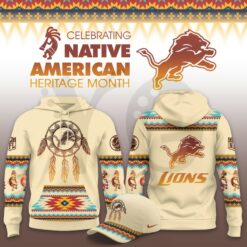 Detroit Lions Native American Heritage Limited Hoodie