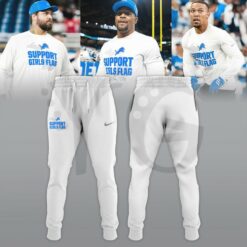 Detroit Lions Support Girls Flag Limited Edition Shirt Collection 4