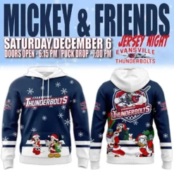 Evansville Thunderbolts x Mickey Christmas Collection