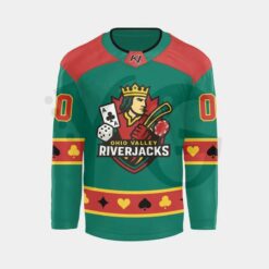 Evansville Thunderbolts x OHIO VALLEY RIVERJACKS Hockey Jersey