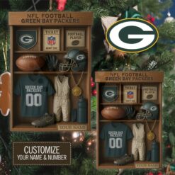 Green Bay Packers NFL Football Locker Limited Edition Ornament Green Bay Packers NFL Football Locker Limited Edition Ornament