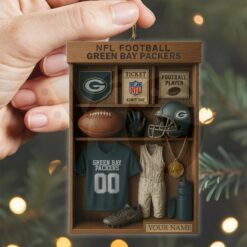 Green Bay Packers NFL Football Locker Limited Edition Ornament 3