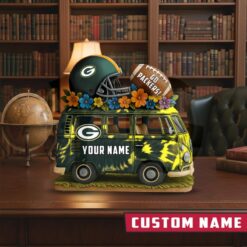 Green Bay Packers Van Bus Special Home Decor Gift Acrylic Plaque