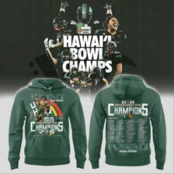 Hawaii Rainbow Warriors Hawaii Bowl Champions Merch Collection