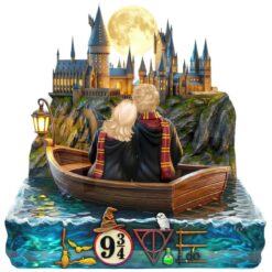 Hogwarts School Romantic Couple Acrylic Platque Hogwarts School Romantic Couple Acrylic Platque