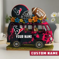 Houston Texans Van Bus Special Home Decor Gift Acrylic Plaque