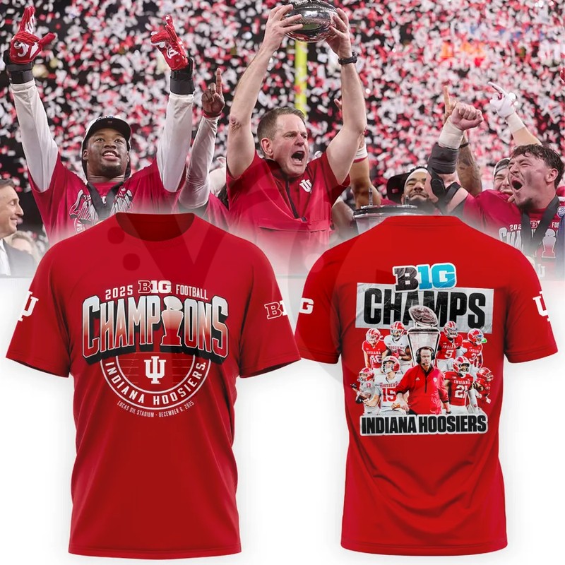 Indiana Hoosiers 2025 Big Ten Champions Special Collection Indiana Hoosiers 2025 Big Ten Champions Special Collection