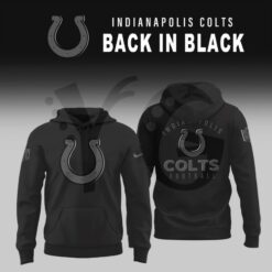 Indianapolis Colts 2025 Back In Black Limited Edition Shirt Collection