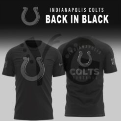 Indianapolis Colts 2025 Back In Black Limited Edition Shirt Collection 3
