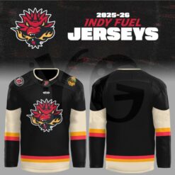 Indy Fuel 2025-2026 Personalized Hockey Jersey Indy Fuel 2025-2026 Personalized Hockey Jersey