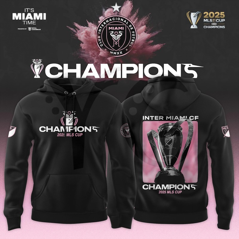 Inter Miami CF 2025 MLS Cup Champions Shirt Collection Inter Miami CF 2025 MLS Cup Champions Shirt Collection