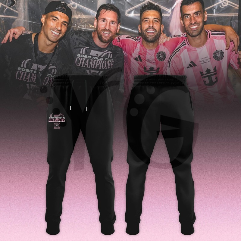 Inter Miami CF 2025 MLS Cup Champions Shirt Collection Inter Miami CF 2025 MLS Cup Champions Shirt Collection