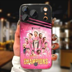 Inter Miami CF Champions MLS 2025 Phone Case