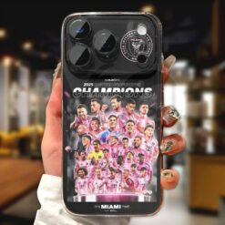Inter Miami CF Champions MLS 2025 Phone Case 4