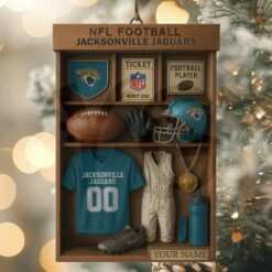 Jacksonville Jaguars NFL Football Locker Limited Edition Ornament