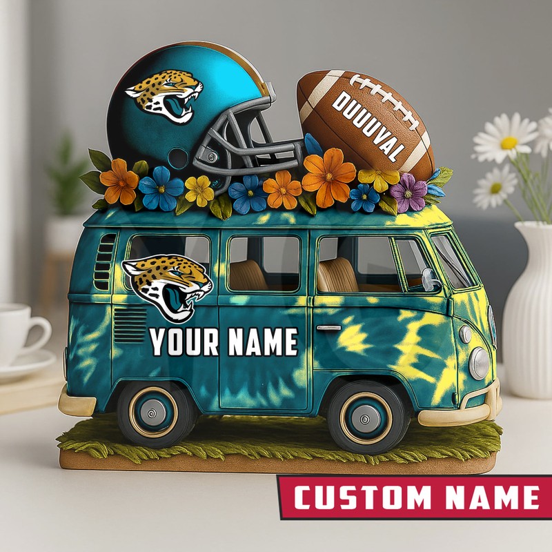 Jacksonville Jaguars Van Bus Special Home Decor Gift Acrylic Plaque Jacksonville Jaguars Van Bus Special Home Decor Gift Acrylic Plaque