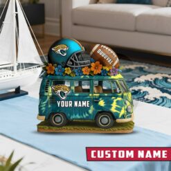 Jacksonville Jaguars Van Bus Special Home Decor Gift Acrylic Plaque 3