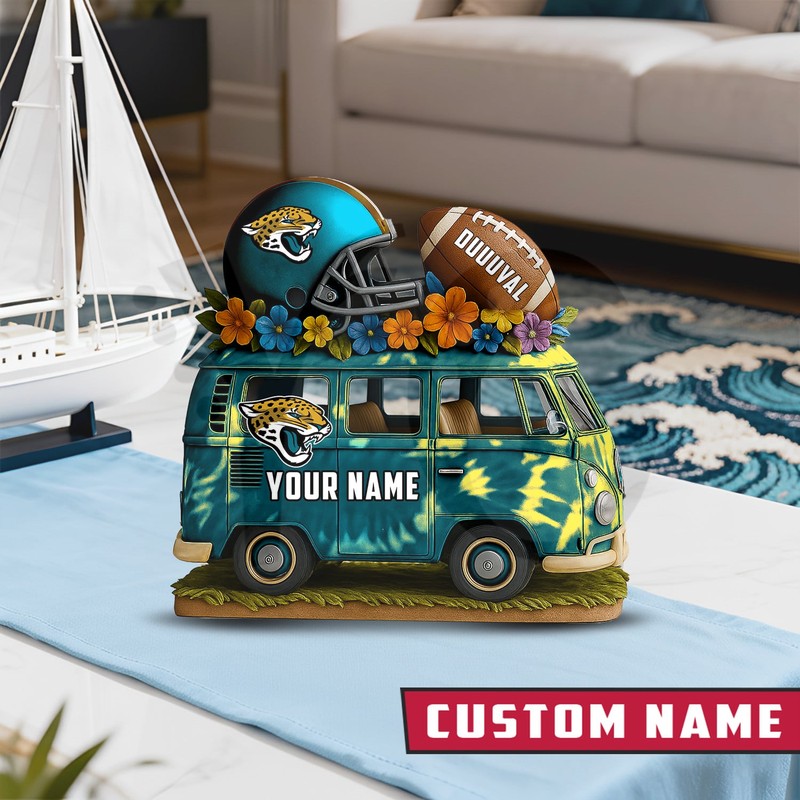 Jacksonville Jaguars Van Bus Special Home Decor Gift Acrylic Plaque Jacksonville Jaguars Van Bus Special Home Decor Gift Acrylic Plaque