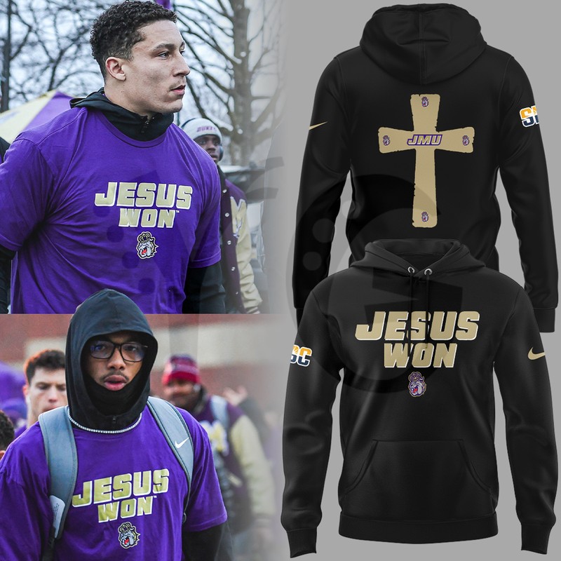 James Madison Dukes Jesus Won Special Shirt Collection James Madison Dukes Jesus Won Special Shirt Collection