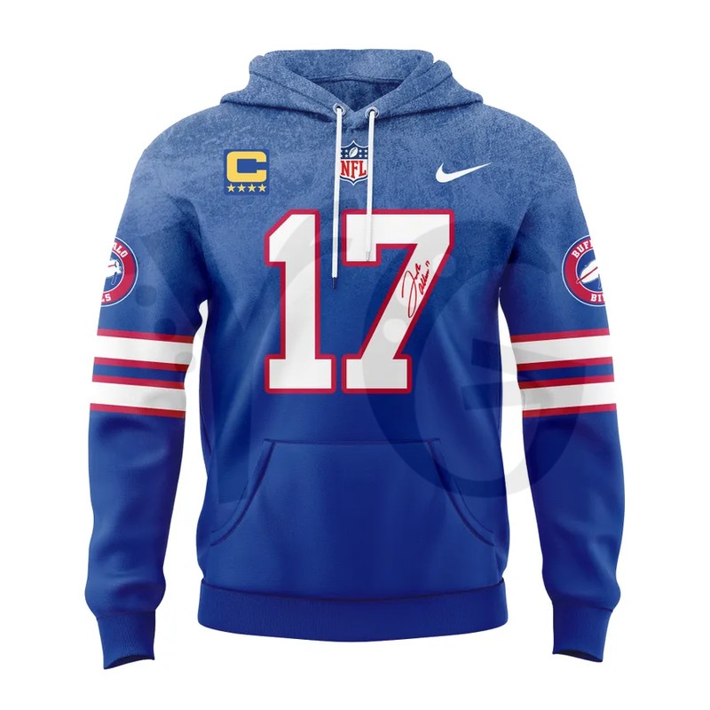 Josh Allen 17 Buffalo Bills Limited Edition Hoodie Josh Allen 17 Buffalo Bills Limited Edition Hoodie