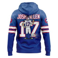 Josh Allen 17 Buffalo Bills Limited Edition Hoodie 3