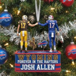 Josh Allen Wyoming Forever In The Rafters Special Ornament