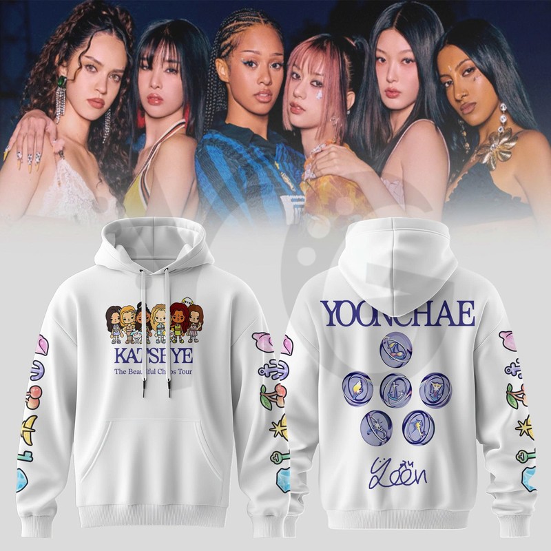 KATSEYE Beautiful Chaos Tour Shirt Collection KATSEYE Beautiful Chaos Tour Shirt Collection