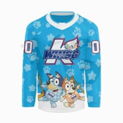 Kalamazoo Wings Bluey Night Special Jersey