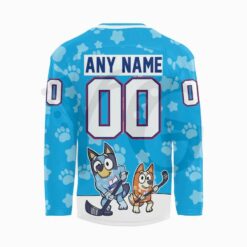 Kalamazoo Wings Bluey Night Special Jersey 3