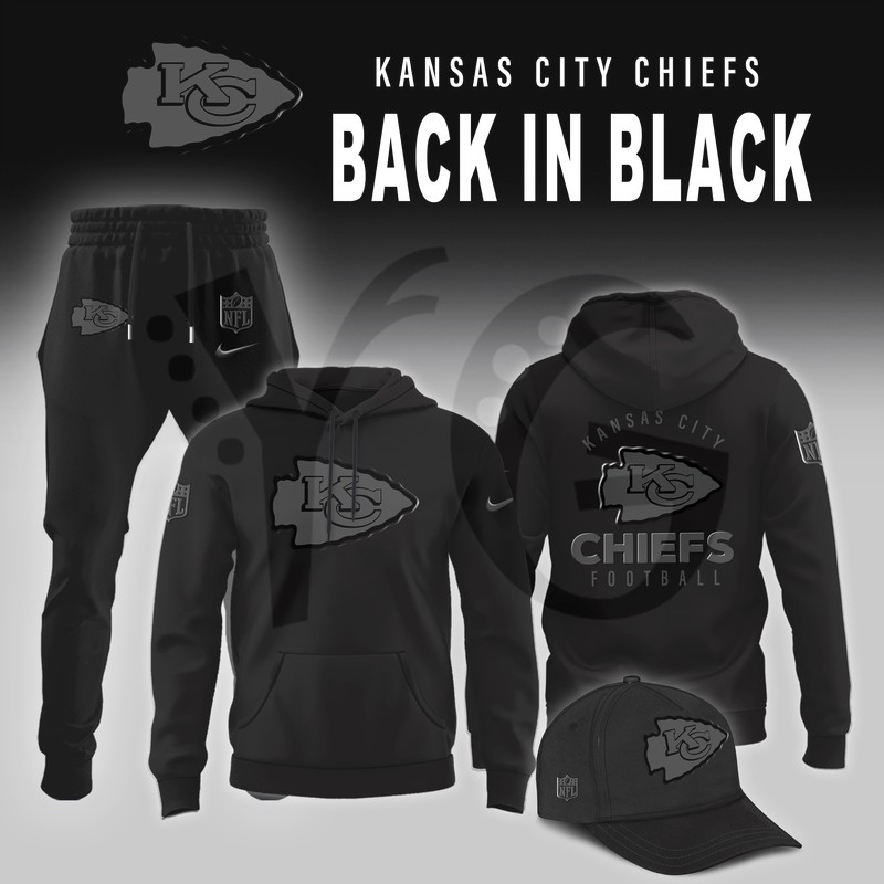 Kansas City Chiefs 2025 Back In Black Limited Edition Shirt Collection Kansas City Chiefs 2025 Back In Black Limited Edition Shirt Collection