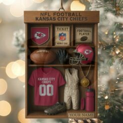 Kansas City Chiefs NFL Football Locker Limited Edition Ornament