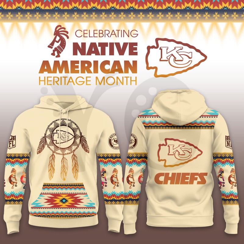 Kansas City Chiefs Native American Heritage Limited Hoodie Kansas City Chiefs Native American Heritage Limited Hoodie