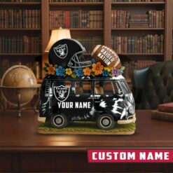 Las Vegas Raiders Van Bus Special Home Decor Gift Acrylic Plaque