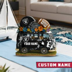 Las Vegas Raiders Van Bus Special Home Decor Gift Acrylic Plaque 3