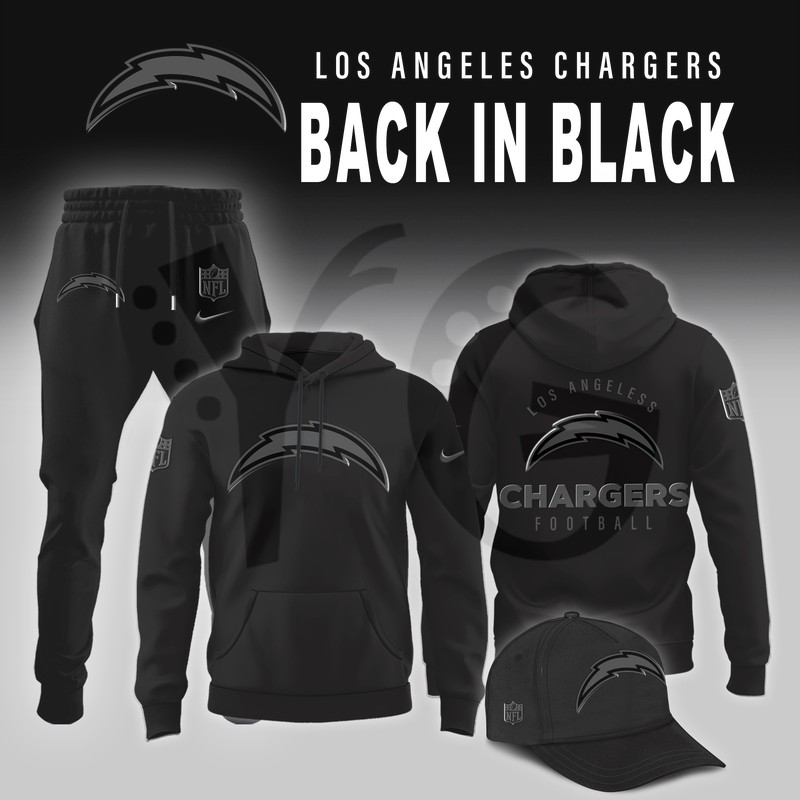 Los Angeles Chargers 2025 Back In Black Limited Edition Shirt Collection Los Angeles Chargers 2025 Back In Black Limited Edition Shirt Collection