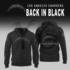 Los Angeles Chargers 2025 Back In Black Limited Edition Shirt Collection