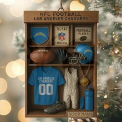 Los Angeles Chargers NFL Football Locker Limited Edition Ornament