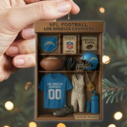 Los Angeles Chargers NFL Football Locker Limited Edition Ornament 3
