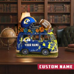 Los Angeles Rams Van Bus Special Home Decor Gift Acrylic Plaque