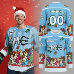 Maine Mariners Teddy Bear Toss Game 2025 Special Jersey Maine Mariners Teddy Bear Toss Game 2025 Special Jersey