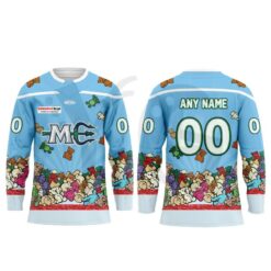Maine Mariners Teddy Bear Toss Game 2025 Special Jersey